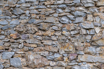 Bruchsteinmauer, Hintergrund, Textur