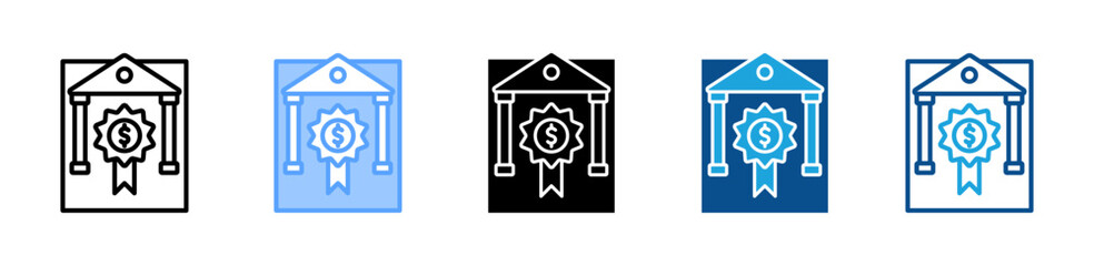 Bonds icon sheet multiple style collection