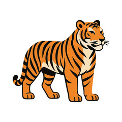 tiger illustration design