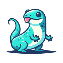lizard illustration design