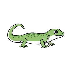 lizard illustration design