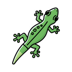 lizard illustration design