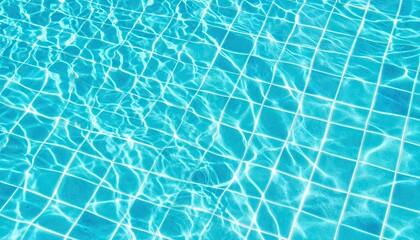 Obraz premium Abstract Blue Water Texture with Light Reflections