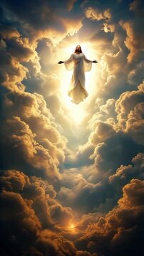 An illustration of the second coming of Christ