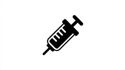 Syringe medical illustration