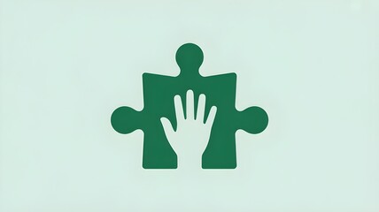 Autism icon design template vector isolated illustration