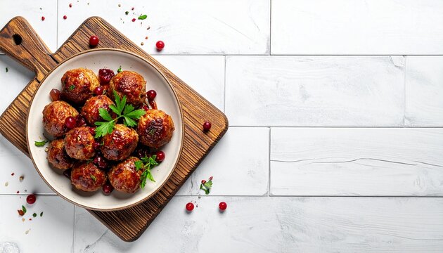 K&ouml;ttbullar (schwedische Fleischb&auml;llchen)