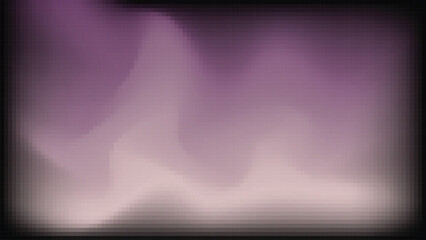 Abstract purple gradient blends smoothly across the canvas, creating a soft, dreamy atmosphere with subtle light and shadow play, perfect for a calming visual experience.