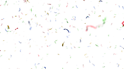Colorful Confetti PNG Transparent Background for party celebration designs, festival invitations, birthday flyers, wedding decor, and digital overlays. Add vibrant and festive vibes to your photos, 