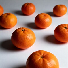 전문스튜디오에서촬영한신선한귤사진