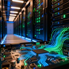 데이터센터_서버실_메인보드_네트워크_기술