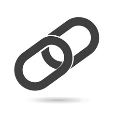 Linked chain graphic