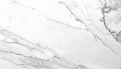 Fototapeta premium White Marble Texture with Gray Veining
