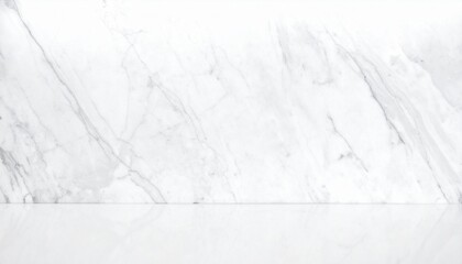 Obraz premium White Marble Texture Background with Subtle Veining