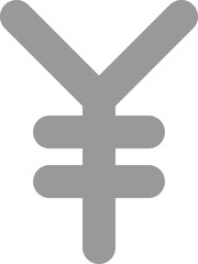 Fototapeta premium Japanese Yen Currency Symbol