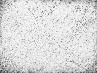 grunge dust texture scratch effect abstract black and white vector illustration designn