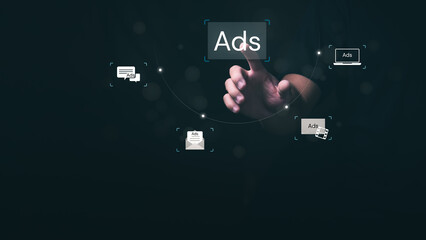 Strategic digital marketing and online advertising concepts for reaching target customers with contextual and behavioral targeting