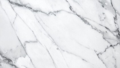 Obraz premium White Marble Texture with Gray Veining