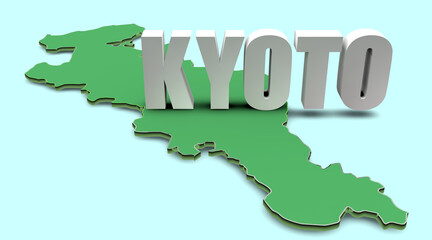 京都府テキスト素材（右：透過：マップ）