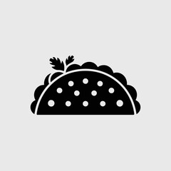 vector illustration of a plate