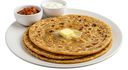 pancakes on a plate