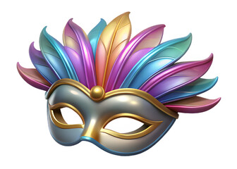 venetian carnival mask face design icon vector logo party 