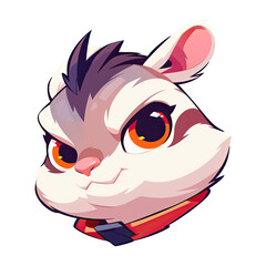 Cool cute squirrel cartoon