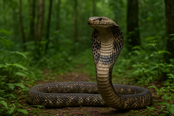Fototapeta premium Snake in the wild