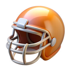 Fototapeta premium cricket helmet isolated on white sport design icon 3d