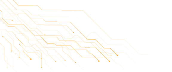 Vector abstract technology background circuit board for web banner background	