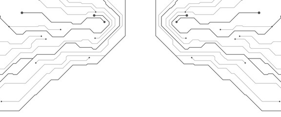 Vector abstract circuit technology business background of pattern with a circuit.