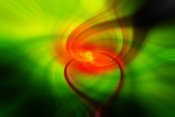 Red And Green Abstract Background