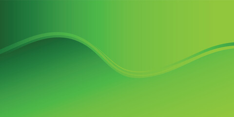 green wave background. abstract background for businnes, web, flyer, banner.