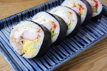 サラダ巻寿司
