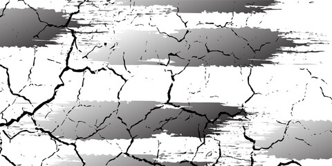 A collection of curved black and white ink vector lines. Long, rounded hand-drawn brush strokes, highlighted text, and a frame, Modern, Eps 10.