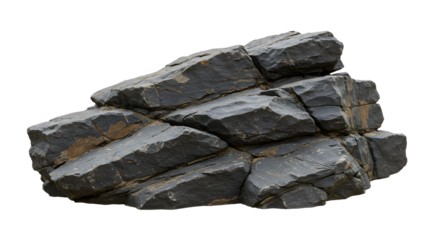 Dramatic layered rock formation, perfect for adding rugged realism, geological textures and natural beauty to your designs and creative projects today