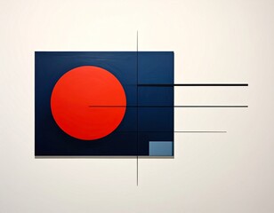 Minimalist Modern Shape Composition
