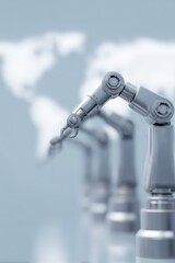Machine pathway navigating global trade shocks, AI manipulation of economy
