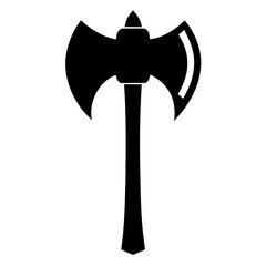 axe vector art illustration isolated