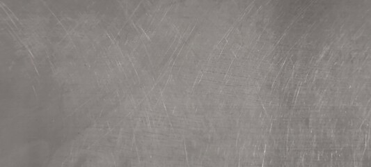 Naklejka premium Used stainless steel sheet has scratches.