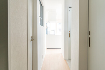 マイホーム,新築住宅の廊下,住宅イメージ
