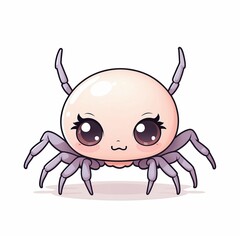 Obraz premium This Spider Clip Art Set features creepy and playful black spiders with long legs in a variety of cartoon styles. From spooky Halloween designs to cute kawaii versions, each illustration .