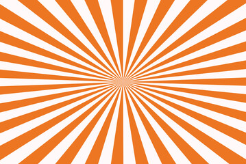 Snow color and Chocolate color burst retro starburst background.