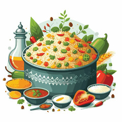 chicken, asian, dinner, spicy, basmati, food, cooked, cuisine, biryani, biriyani, arabic, healthy, dish, rice, background, indian food, indian, india, fresh, lunch, delicious, meal, masala, kabsa, fri