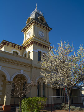 The historic post office in the main street Tenterfield in northern new south wales Australia