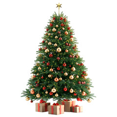 christmas tree isolated
