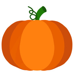 pumpkin isolated on white,pumpkin isolated on white background,vector illustration of a pumpkin