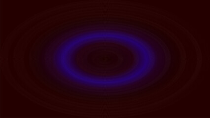 Dark Abstract Background with Single Centered Glowing Blue-Violet Ring