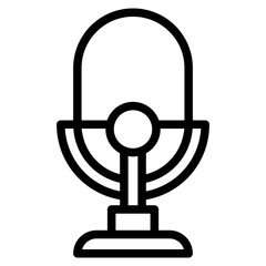 Obraz premium microphone icon
