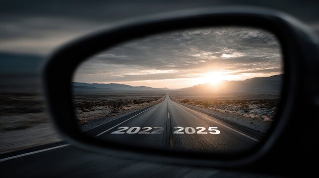 Road to the future - 2023 reflecting on 2025 in rearview mirror.